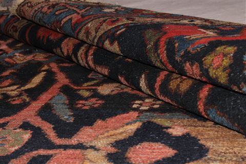 Malayer Blue Hand Knotted 73 X 168 Area Rug 400-17213 Image 10