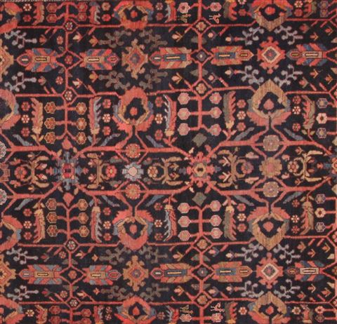 Malayer Blue Hand Knotted 73 X 168 Area Rug 400-17213 Image 1