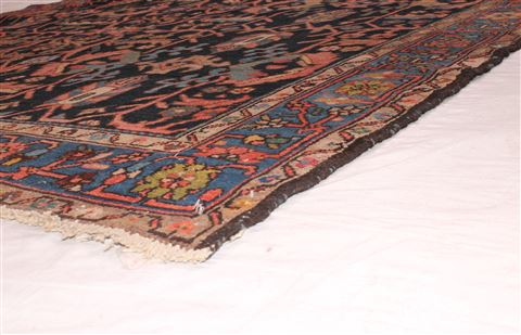 Malayer Blue Hand Knotted 73 X 168 Area Rug 400-17213 Image 3
