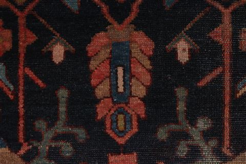 Malayer Blue Hand Knotted 73 X 168 Area Rug 400-17213 Image 5