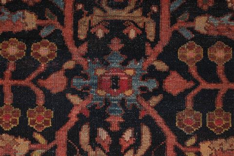 Malayer Blue Hand Knotted 73 X 168 Area Rug 400-17213 Image 7