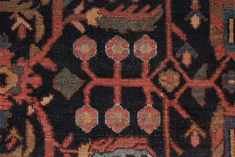 Malayer Blue Hand Knotted 73 X 168 Area Rug 400-17213 Image 8