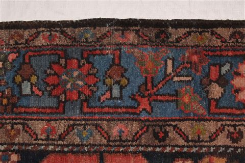 Malayer Blue Hand Knotted 73 X 168 Area Rug 400-17213 Image 9