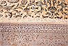 Kashan White Hand Knotted 110 X 168  Area Rug 400-17215 Thumb 1
