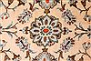 Kashan White Hand Knotted 110 X 168 Area Rug 400-17215 Thumb 7