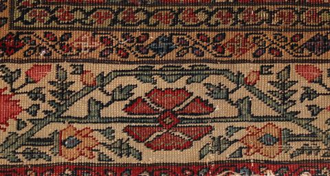 Sarouk Red Hand Knotted 610 X 159 Area Rug 400-17216 Image 11