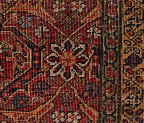 Sarouk Red Hand Knotted 610 X 159 Area Rug 400-17216 Image 17