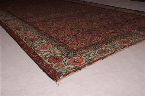 Sarouk Red Hand Knotted 610 X 159 Area Rug 400-17216 Image 22