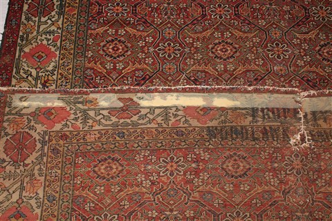 Sarouk Red Hand Knotted 610 X 159 Area Rug 400-17216 Image 24