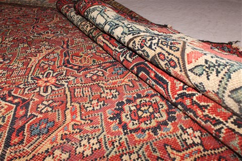 Sarouk Red Hand Knotted 610 X 159 Area Rug 400-17216 Image 25