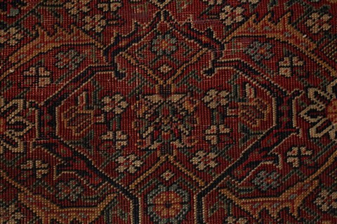 Sarouk Red Hand Knotted 610 X 159 Area Rug 400-17216 Image 5