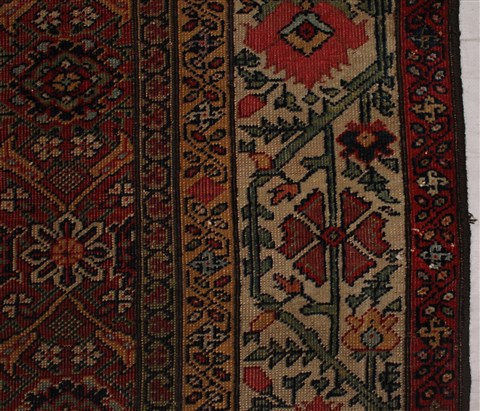Sarouk Red Hand Knotted 610 X 159 Area Rug 400-17216 Image 9