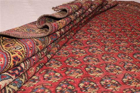 Malayer Red Hand Knotted 76 X 161 Area Rug 400-17217 Image 11