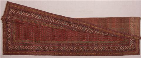 Malayer Red Hand Knotted 76 X 161 Area Rug 400-17217 Image 4