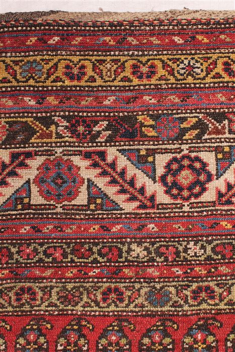 Malayer Red Hand Knotted 76 X 161 Area Rug 400-17217 Image 5