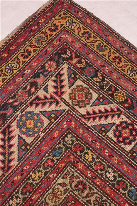 Malayer Red Hand Knotted 76 X 161 Area Rug 400-17217 Image 6