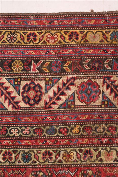 Malayer Red Hand Knotted 76 X 161 Area Rug 400-17217 Image 8