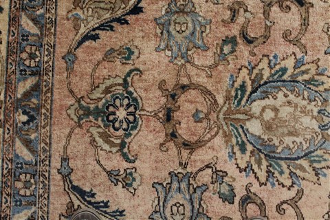 Tabriz Purple Hand Knotted 116 X 1411 Area Rug 400-17220 Image 12