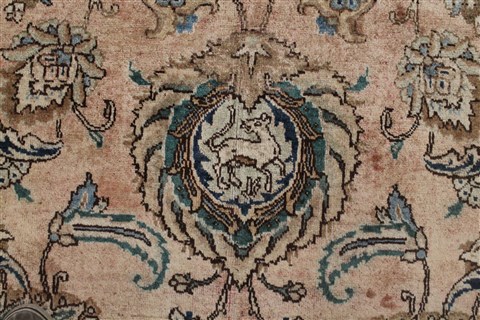 Tabriz Purple Hand Knotted 116 X 1411 Area Rug 400-17220 Image 18