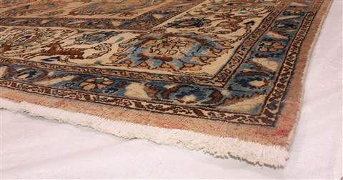 Tabriz Purple Hand Knotted 116 X 1411 Area Rug 400-17220 Image 23