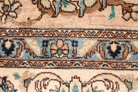 Tabriz Purple Hand Knotted 116 X 1411 Area Rug 400-17220 Image 24