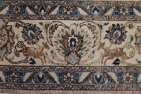 Tabriz Purple Hand Knotted 116 X 1411 Area Rug 400-17220 Image 6