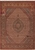 Tabriz Beige Hand Knotted 80 X 111 Area Rug 400-17221 Thumb 0