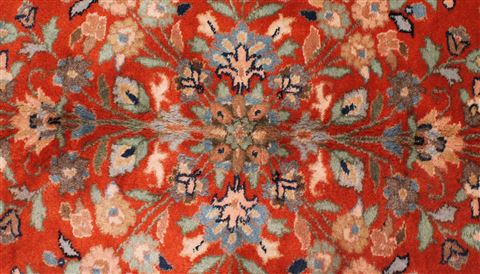 Tabriz White Hand Knotted 911 X 159  Area Rug 400-17222 Image 4
