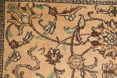 Tabriz Purple Hand Knotted 118 X 165 Area Rug 400-17223 Image 13