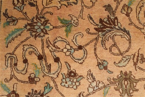 Tabriz Purple Hand Knotted 118 X 165 Area Rug 400-17223 Image 15
