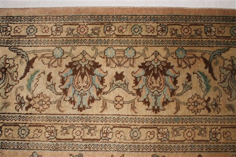 Tabriz Purple Hand Knotted 118 X 165 Area Rug 400-17223 Image 20