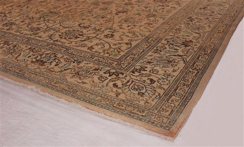 Tabriz Purple Hand Knotted 118 X 165 Area Rug 400-17223 Image 2