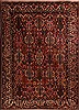 Bakhtiar Red Hand Knotted 98 X 125  Area Rug 400-17224 Thumb 0