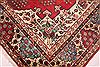 Khoy Red Hand Knotted 94 X 126  Area Rug 400-17230 Thumb 11