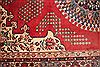Khoy Red Hand Knotted 94 X 126  Area Rug 400-17230 Thumb 12