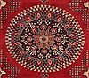 Khoy Red Hand Knotted 94 X 126  Area Rug 400-17230 Thumb 23
