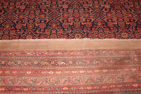 Malayer Red Hand Knotted 116 X 164 Area Rug 400-17231 Image 10