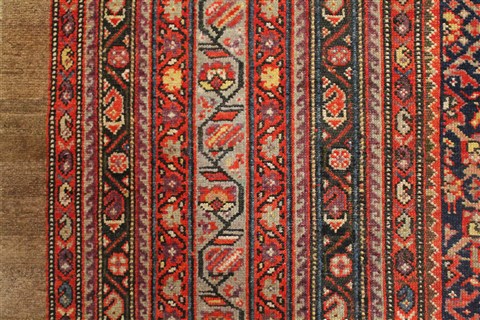 Malayer Red Hand Knotted 116 X 164 Area Rug 400-17231 Image 14