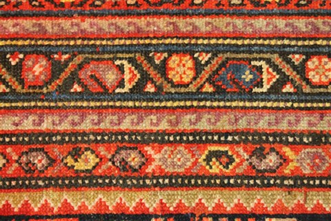 Malayer Red Hand Knotted 116 X 164 Area Rug 400-17231 Image 16