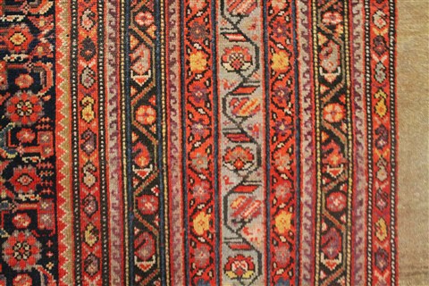 Malayer Red Hand Knotted 116 X 164 Area Rug 400-17231 Image 17