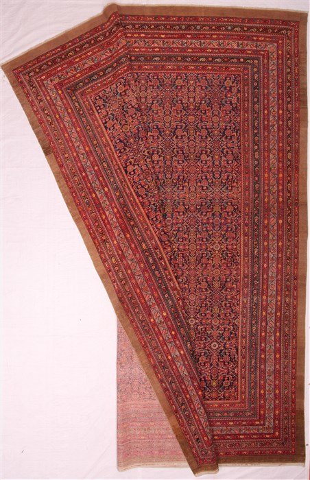 Malayer Red Hand Knotted 116 X 164 Area Rug 400-17231 Image 4