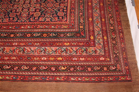 Malayer Red Hand Knotted 116 X 164 Area Rug 400-17231 Image 8