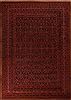 Malayer Red Hand Knotted 116 X 164 Area Rug 400-17231 Thumb 0