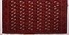 Turkman Red Hand Knotted 101 X 177 Area Rug 400-17232 Thumb 1