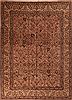 Tabriz Purple Hand Knotted 97 X 132 Area Rug 400-17234 Thumb 0