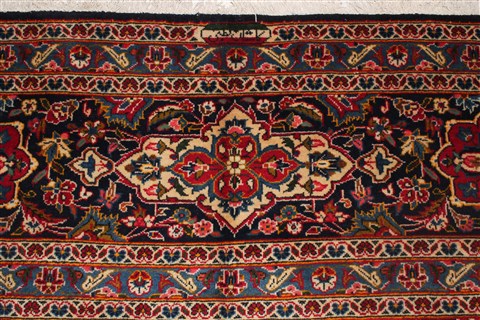 Kashan Blue Hand Knotted 108 X 156 Area Rug 400-17235 Image 2