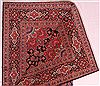Kashan Blue Hand Knotted 108 X 156  Area Rug 400-17235 Thumb 1
