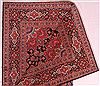 Kashan Blue Hand Knotted 108 X 156 Area Rug 400-17235 Thumb 1