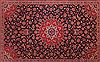 Kashan Blue Hand Knotted 108 X 156  Area Rug 400-17235 Thumb 27