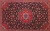 Kashan Blue Hand Knotted 108 X 156 Area Rug 400-17235 Thumb 27